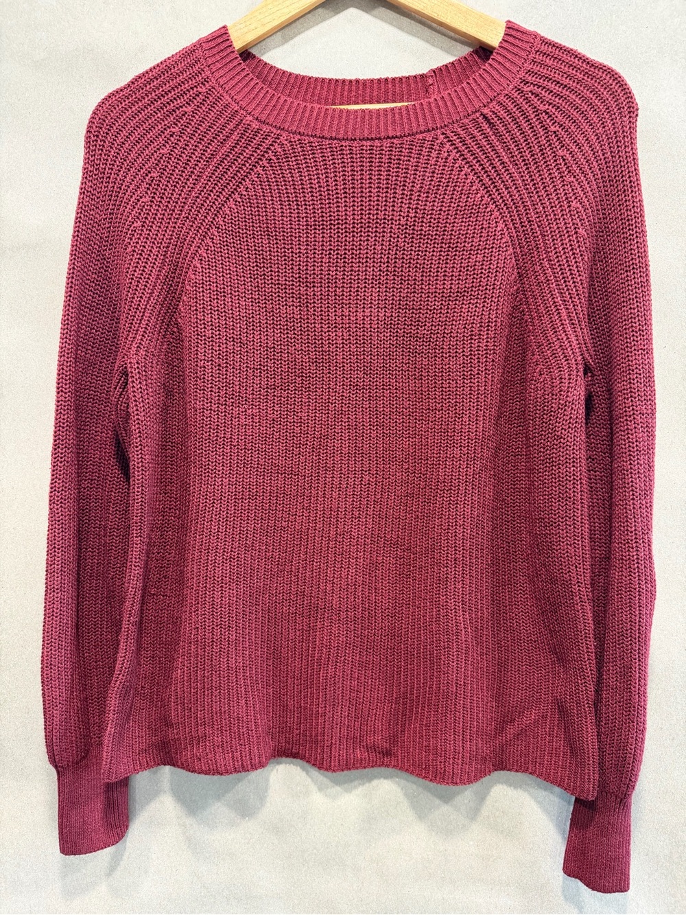 Jessica Simpson Raspberry Crewneck Sweater